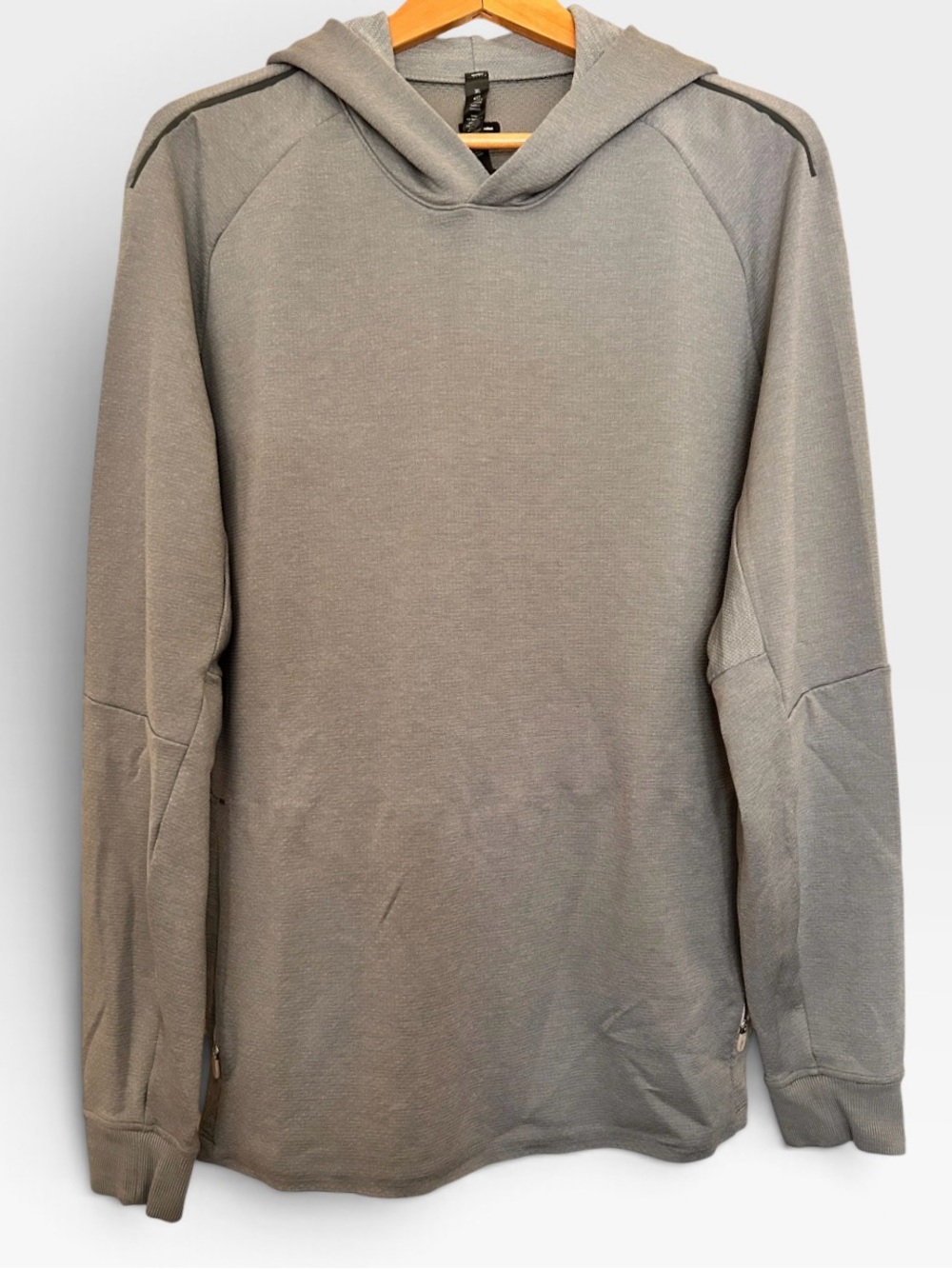 Lululemon Textured Tech Hoodie Grey Men XL